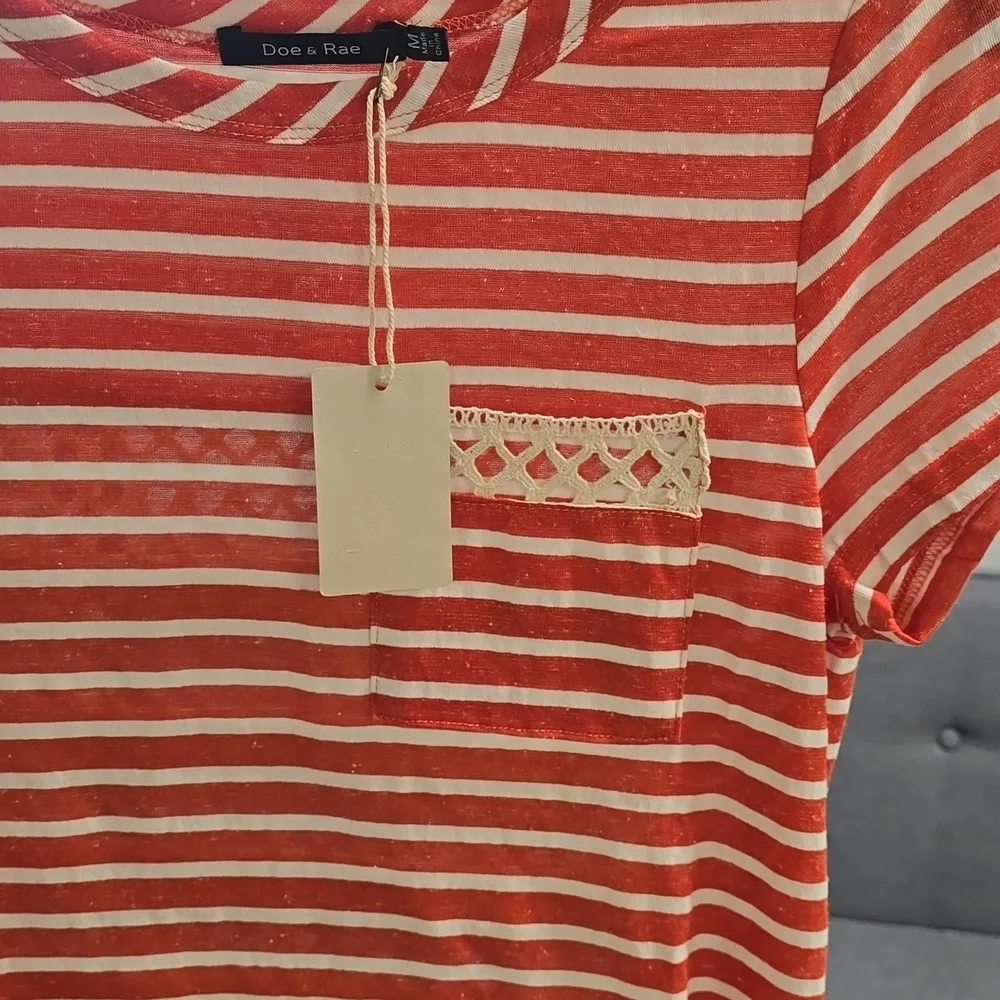 Doe & Rae Striped Top - Picture 2 of 3